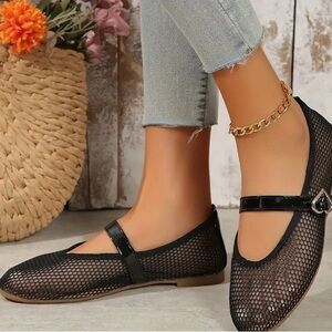 Mesh Mary Jane’s! Silver hardware, All the it girls in Paris are wearing these!